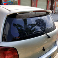 Alerón trasero de ABS para techo de maletero de coche con luz de freno para Toyota Vitz RS Clavia Yaris TS Echo Sport XP10 XP20 1999-2004