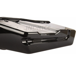 Sacoches rigides étendues pour Harley Touring Road King Street Glide Road Glide Electra Glide 2014-2024 Noir Vif - Product Image 5