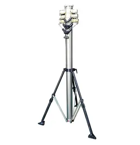 7.5m 8.5m 9.5m building sites and van mounted Time Lapse Camera free standing telescopic mast