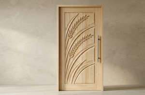Puerta de Madera Sengon Indonesia, Diseño Elegante, Ligera y Duradera para Construcción de Casas y Hoteles - Product Image 6