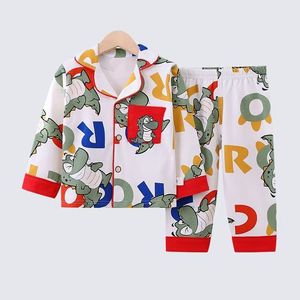 Nouveaux pyjamas pour garçons et filles en coton 100% chaud et respirant pour le printemps, l'été, l'automne et l'hiver, vente directe d'usine - Product Image 6