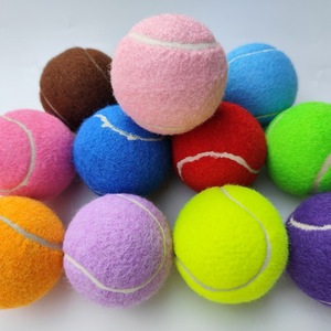 Mingyi Brothers Colorful <b>Tennis</b> <b>Ball</b> Toys Chemical Fiber Material For Dogs Children - Product Image 2
