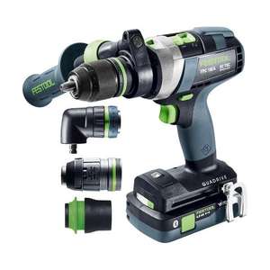 FESTOOL-577622สว่านกระแทกไร้สาย TPC 18/4 5.0/4.0 I-SET/XL quadrive-EAN สว่านไร้สาย4014549415245แรงกระแทกและสว่านไร้สาย - Product Image 1