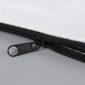 Bolsa de Cosméticos de Lona con Cierre, Blanca, Impresión Personalizada, Embalaje General, Bolsas de Almacenamiento Ecológicas - Product Image 4