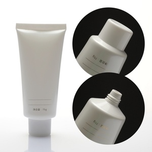 Wholesale Luxury Custom Empty Shampoo Lotion <b>Tube</b> 100ML 120ML 250ML White <b>Plastic</b> Soft Cosmetics for Facial Cleanser Lipstick - Product Image 6