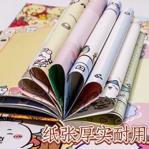 Cuaderno A5 con Páginas Interiores a Todo Color, Diseño de Dibujos Animados, Chiikawa, Ji Yi, Xiao Ba, Wu Shaqi, Cuaderno de Temas - Product Image 3