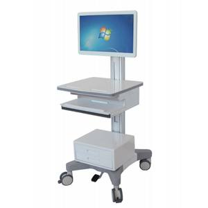 Professionele Medische Kar Ziekenhuis <span class=keywords><strong>Trolley</strong></span> Computer Afdeling Ronde Kar Met Laden - Product Image 2