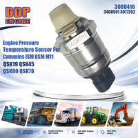Sensor de presión y temperatura del motor 3080416 3408591 3077292 para Cummins ISM QSM M11 QSK19 QSK45 QSK60 QSK78
