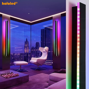 Nhôm Ngoài Trời Không Thấm Nước 220V RGB Màu Thay Đổi Bên Ngoài Tuyến Tính Dài Dải Ngoài Trời Thông Minh Tường Ánh Sáng Với Điều Khiển Từ Xa - Product Image 3