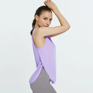 Neue Indoor Pure Farbe Loose Yoga Wear Quick Dry Fitness Sport Damen Blusen Tops Shirt