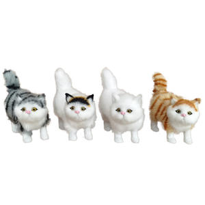 Juguete de Peluche de <span class=keywords><strong>Gato</strong></span> Realista en Oferta, Peluches, Juguetes de Peluche Suaves y Lindos, Pequeño Animal de Peluche, Juguete de <span class=keywords><strong>Gato</strong></span> - Product Image 1