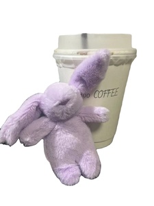 Vente en gros de <span class=keywords><strong>lapin</strong></span> en peluche mignon porte-clés porte-clés pendentif de sac portable en fourrure <span class=keywords><strong>pour</strong></span> femmes - Product Image 3