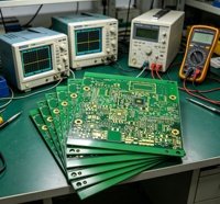 Cartes de circuits électroniques HDI haute fréquence FR4 94V0 et assemblage de circuits imprimés PCBA