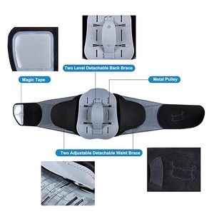 <span class=keywords><strong>Ceinture</strong></span> de soutien dorsal ALPHAY avec soutien lombaire réglable et grand soutien postérieur - Product Image 4