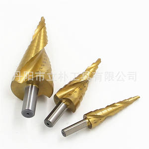 ดอกสว่านขั้นบันไดแบบเมตริก Lipin Tools ขนาด 4-32 มม. เคลือบ TiCN ก้านหกเหลี่ยม สำหรับโลหะที่ไม่ใช่เหล็ก - Product Image 5