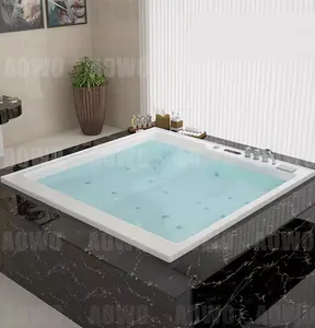 hot sale drop in spa bathtub whirlpool massage bathtub indoor outdoor embedded tub yacuzzi