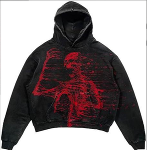 <span class=keywords><strong>Sudaderas</strong></span> con capucha de estilo callejero de moda de viernes negro de Halloween personalizadas <span class=keywords><strong>sudaderas</strong></span> con capucha de impresión unisex para hombres y mujeres - Product Image 6