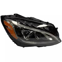 Phare avant complet d'origine OEM pour Mercedes Benz C200 260 300 W205 avec module LED, feux de jour DRL et clignotants