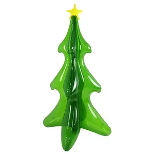 Pequena Árvore De Natal Inflável com Decoração De Festa LED Brinquedo Árvore De Natal Inflável Exterior E Interior para Decoração De Natal