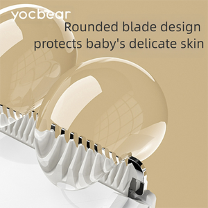 Детские вакуумные машинки для стрижки волос керамические лезвия Электрический детский триммер ультра-тихий беспроводной Перезаряжаемый водонепроницаемый набор для стрижки волос - Product Image 5