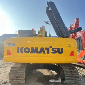 Excavatrice sur chenilles Komatsu PC200 d'occasion, moteur d'origine, puissante, pour travaux de terrassement en carrière, bon état, prête à l'exportation - Product Image 3