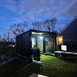 Enceinte de simulateur de <span class=keywords><strong>golf</strong></span> gonflable sur mesure pour clubs sportifs et centres d'entraînement en plein air - Product Image 5