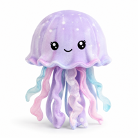 Peluche Méduse Personnalisée Haut de Gamme, Mignonne, Rembourrée en Coton PP et Polyester, Fourniture en Gros OEM, Cadeau Promotionnel, Faveur de Fête pour Enfants
