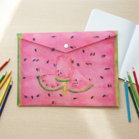 Zebulun-archivador 3D Lenticular A4, Logo personalizado decorativo, carpeta de plástico con bolsillos
