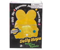 Mainan Lembut Jelly Hops Beraroma Glitter, Kelinci Paskah, Bola Fidget Penghilang Stres, Kotak Misteri, Hadiah Sensorik