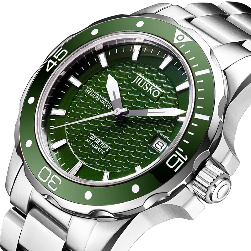 High Quality Diving Watches Luxury Waterproof Stainless Steel Automatic Watch Mechanical Dive watches