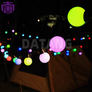 Guirlande solaire IP65 étanche, blanc chaud, 5m, pour intérieur et extérieur, élégante guirlande solaire d'extérieur - Product Image 6