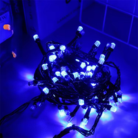 Weihnachtsparty Outdoor Reis-Diwali LED PVC-Lichterkette Batteriebetrieben Heimdekoration