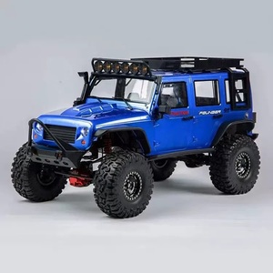 Traction Hobby Cargsman Pro KM2 PRO 1/8 RC Crawler 4WD RTR 2 vitesses <span class=keywords><strong>Moteur</strong></span> RS775 2-4S LiPo Châssis métallique CNC Crawler RC sous licence - Product Image 1
