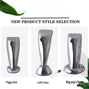 Fabbrica vendita diretta sedia Piglet gambe divano gambe mobili metallo metallo sgabello sgabello armadietto gambe supporto piedi - Product Image 3