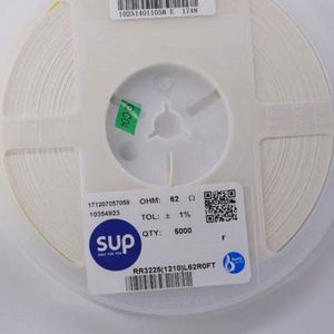 Manufacturer Direct RR3225 1210L62R0FT 1210 3225 Resistors Chip Resistors SMD Resistors 62ohm 1% 1/2W Thick Film Resistor - Product Image 1