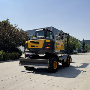Machinerie de terrassement, excavatrices sur roues de <span class=keywords><strong>5</strong></span> tonnes, 8 tonnes, 9 tonnes, 10 tonnes pour la construction - Product Image 3