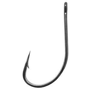 <span class=keywords><strong>Acier</strong></span> à haute teneur en carbone longue poignée bouche tordue anneau barbelé carpe hameçon <span class=keywords><strong>tube</strong></span> en vrac pour engins de pêche en mer pour la pêche de fond - Product Image 1