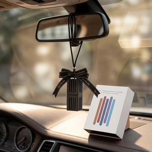 Ambientador de Coche de Plástico Negro con Etiqueta Privada OEM ODM, MOQ Pequeño, Varios Aromas, Larga Duración, Ambientador Colgante para Coche - Product Image 6