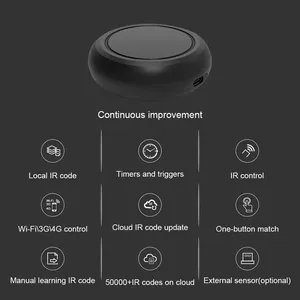 Télécommande universelle intelligente Tuya WiFi IR pour maison connectée, compatible avec AC, TV, DVD, CD, AUD, <span class=keywords><strong>SAT</strong></span> - Product Image 3
