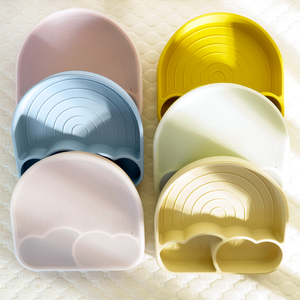 <span class=keywords><strong>2025</strong></span> Thiết Kế Đẹp Hot Bán Trẻ Em Ăn Ăn Ăn Đặt Bát Bé Hút Tấm Muỗng Nĩa Silicone Bộ Đồ Ăn Cho Trẻ Em - Product Image 3