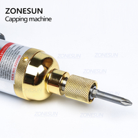 Zonnesun ZS-XG800 — Machine de capsulage de bouteille pneumatique manuelle, jeu de tournevis, outils pour apnée de bouteille