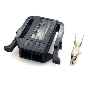 Volkswagen Sensor Wiring <b>Harness</b> Connector 2-Pin <b>Black</b> Plastic Male And Female Car Use 191972702 - Product Image 1