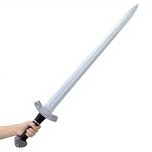 Épée en mousse PU haute densité légère et durable de 100 cm (39,37 po) pour cosplay, scène, <span class=keywords><strong>film</strong></span>, jouet, vente en gros, personnalisable, OEM - Product Image 3