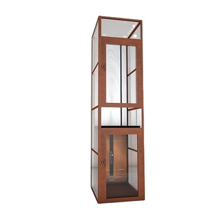 Ascensor compacto para el hogar, elevador para exteriores, interior, 3 pisos, hidráulico, 2, 4 personas, pequeña casa de Vila, puerta automática, ascensores domésticos - Product Image 3