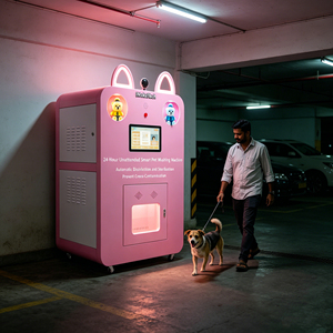 Machine de lavage pour animaux de compagnie en libre-service 24h/24 et 7j/7, système de distribution IoT à haute rentabilité pour les laveries automobiles et les animaleries, entièrement autonome - Product Image 6