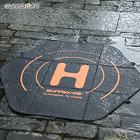 Sunnylife 80cm (31in) Drone Landing Pad Fast-Fold Double-Side Waterproof pour DJI Mavic 3 Pro/ Phantom 4 Pro/ Autel EVO II