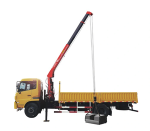 2024 sıcak satış 4*2 lhd ISUZU vinç kamyon monte SANY 3.2ton düz bomlu vinç SPS8000 rusya için - Product Image 1