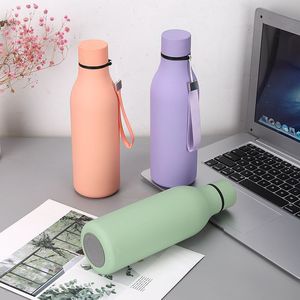silverjet <b>Vacuum</b> Insulated Stainless Steel 500ml Water Bottle Flask <b>Portable</b> Eco Friendly With Lid Gift Box - Product Image 5