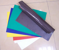 Aimant Aimant Flexible Doux Ferrite Aimant Rouleau Gris Noir Caoutchouc Application Industrielle Coupe Personnalisée Pliage Écologique