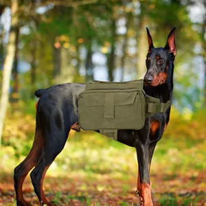 GeerDuo – sac à dos multifonctionnel pour voyage, Camping, randonnée, harnais, sac à dos pour chien de taille moyenne et grande